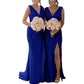 Chiffon Bridesmaid Dress Long Formal Evening Prom Party Gown