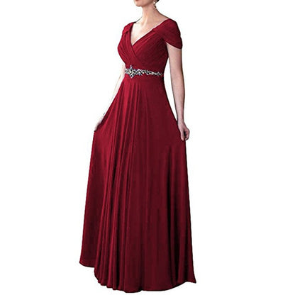 Women Bridesmaid Dresses Long Prom Wedding Guest Dress Ball Gowns