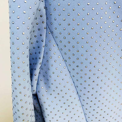 Women's Pantsuit Bling Bling Bra+ Blazer + Flare Trousers 3 Pieces Suit