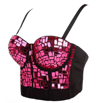 Sexy Corset for Carnival Disco Party Banquet Hall Stage Corset Vest