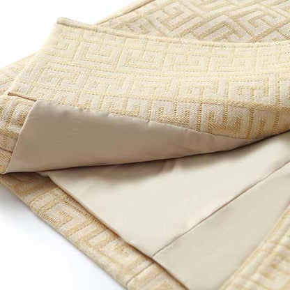 Double Breasted Gold Button Blazer Dress Women Mini Blazer Dresses