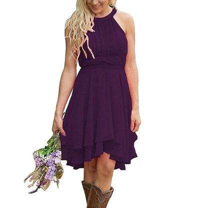 Knee Length Country Bridesmaid Dress - Western Wedding Guess Dresses SD Dresscode & Fashiontrends Knee Length Country Bridesmaid Dress - Western Wedding Guess Dresses SD Dresscode & Fashiontrends