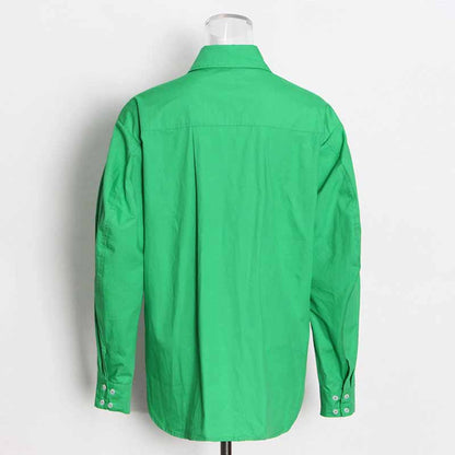 Women's Green Loose Shirt