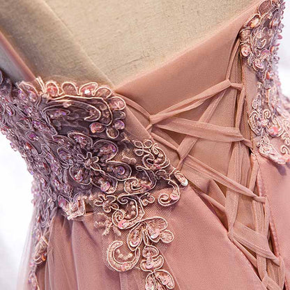 Women's Tulle Hi-Low Off the Shoulder Prom Dresses Evening Homecoming Cocktail Gowns