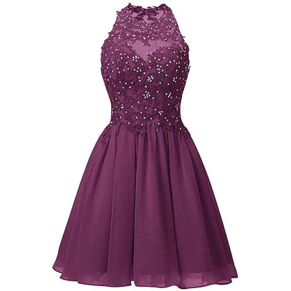 Homecoming Dress Short Prom Dresses Lace Cocktail Party Dress Formal Gowns