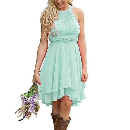 Knee Length Country Bridesmaid Dress - Western Wedding Guess Dresses SD Dresscode & Fashiontrends Knee Length Country Bridesmaid Dress - Western Wedding Guess Dresses SD Dresscode & Fashiontrends