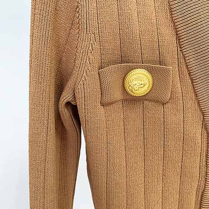 Women's Knitwear V Neck Tops Long Sleeves Cardigan Black, White, Khaki