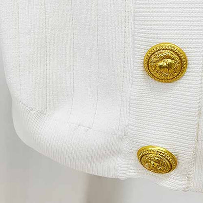 Women's Knitwear V Neck Tops Long Sleeves Cardigan Black, White, Khaki