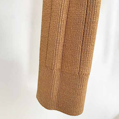 Women's Knitwear V Neck Tops Long Sleeves Cardigan Black, White, Khaki