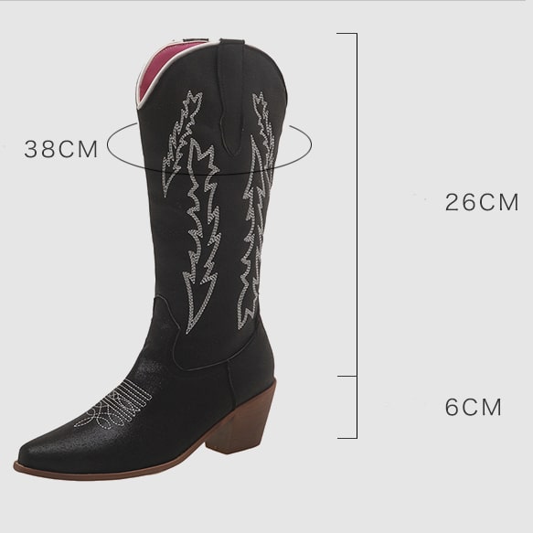 Stylish metallic cowgirl boots for women with intricate stitching and a sleek design