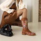 Women's Country Cowgirl Boots Embroidered Western Boots