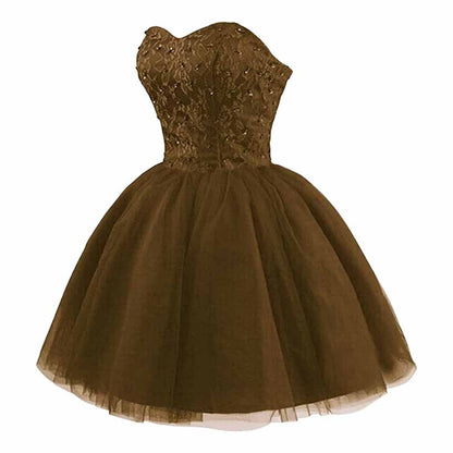 Strapless Prom Dresses Short Lace Tulle A-Line Homecoming Quinceanera – SD Dresscode & Fashiontrends Strapless Prom Dresses Short Lace Tulle A-Line Homecoming Quinceanera – SD Dresscode & Fashiontrends