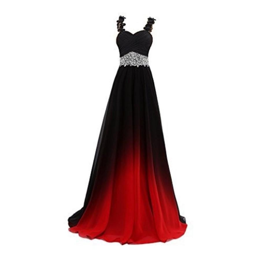 Elegant sd-hk ombre long prom dress featuring a sweetheart neckline and embellished waist for special occasions