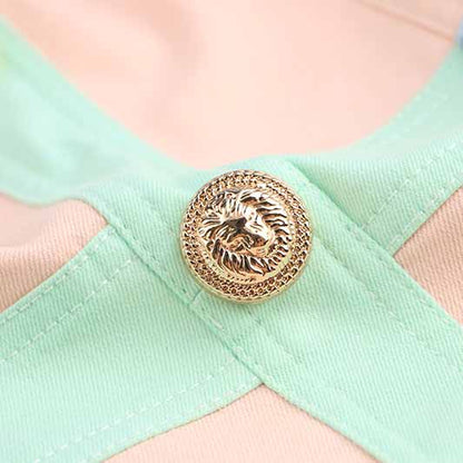 Women Short Sleeves Slim Fit Colorblock Patchwork Dress Mini Fashion Dresses