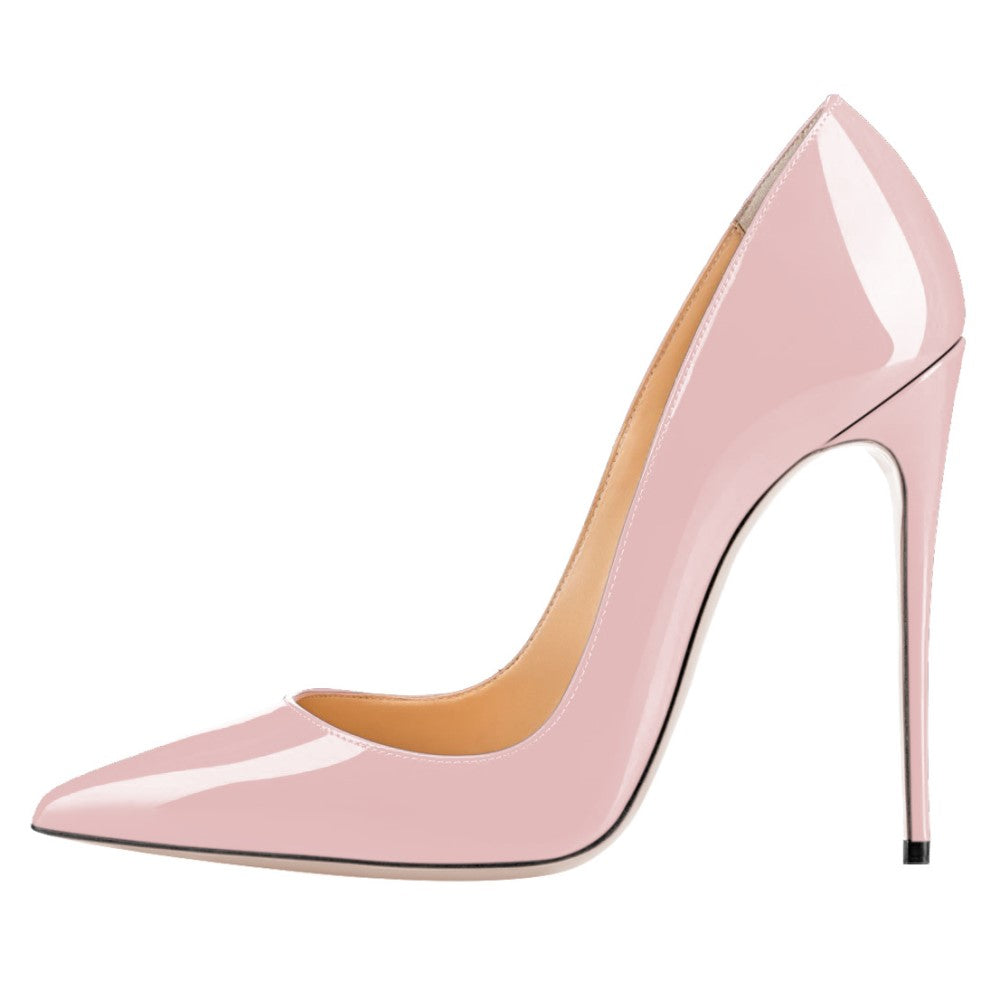 pointed toe prom shoes in blush pink with a sleek stiletto heel for elegant occasions