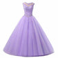 Women A Line Party Prom Dresses A line Formal Appliques Prom Ball Gown