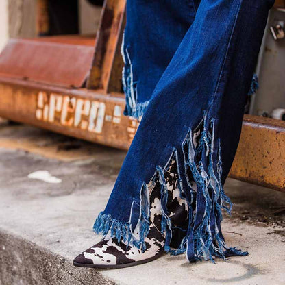 Womens PU Suede Pointed Toe Boots Mid Calf Mid Heel 2-3" - Black,Brown