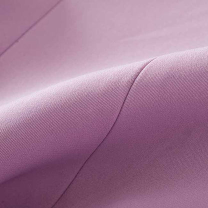 Women's Luxury Fitted Lavender Blazer Golden Lion Buttons Coat Jacket