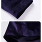 Women's Purple Velvet Pant Suits Set Ladies Flare Pants Party Suit