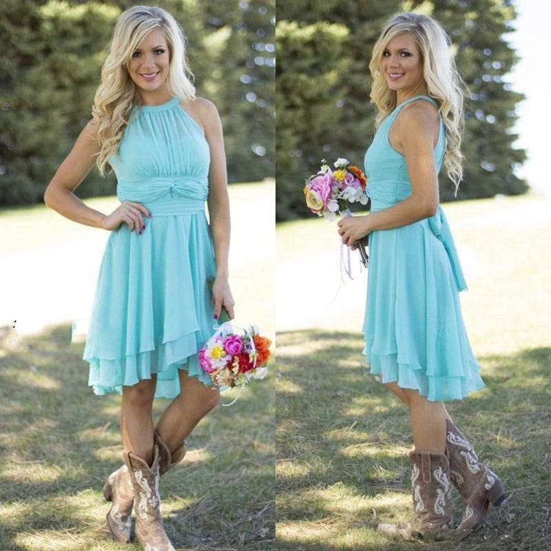 S&Dco Cowgirl Bridesmaid Dress for Rustic Wedding
