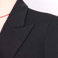 Women's Golden Lion Buttons Loose Fitted Blazer Jacket Lavender/ Ivory/ Black