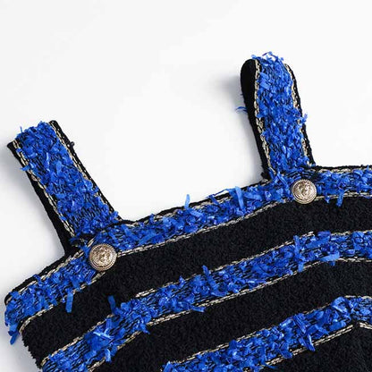 Woolen Skirt Suit Vest + Skirt Two-Piece Set For Women