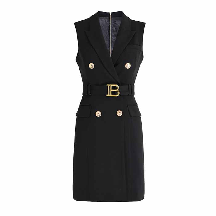 Double Breasted Gold Button Blazer Dress for Women Mini Blazer Dresses SD Dresscode & Fashiontrends Double Breasted Gold Button Blazer Dress for Women Mini Blazer Dresses SD Dresscode & Fashiontrends