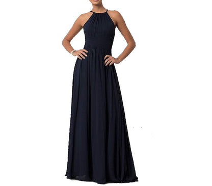 Country Chiffon Bridesmaid Dress - Elegant Style