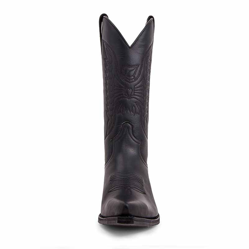 Stylish women's embroidered western boots with intricate designs and tall shaft for a chic look