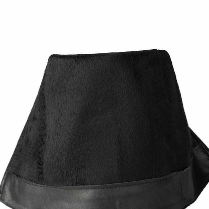 Stylish black women's knee high boots with a soft finish and sleek design